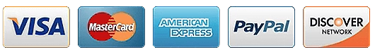 Secure payment methods Visa Mastercard AmEx ClickBank SSL