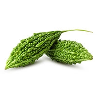Bitter melon vegetable traditional botanical
